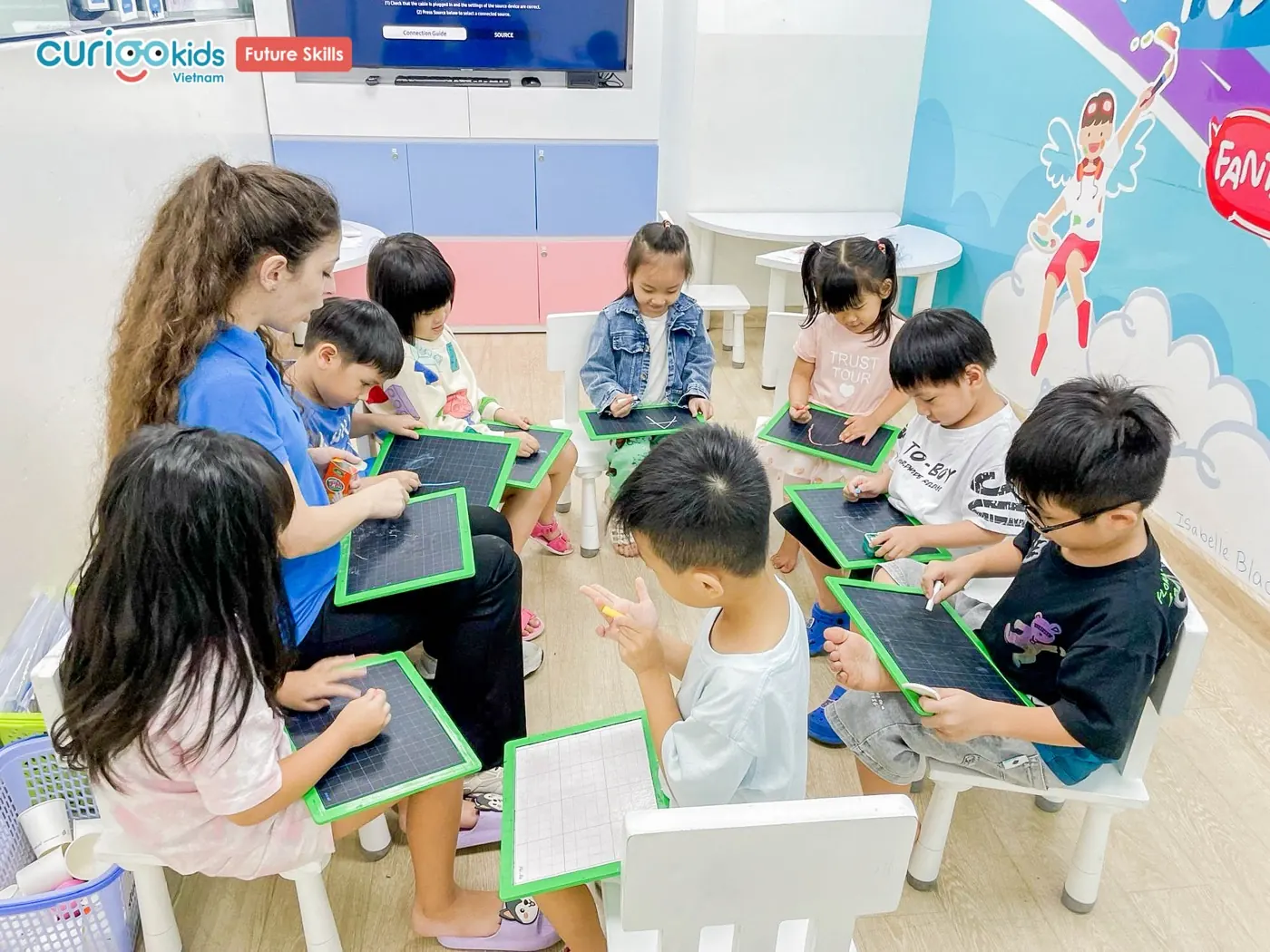 Hoạt động học tập tại CVN Thảo Điền