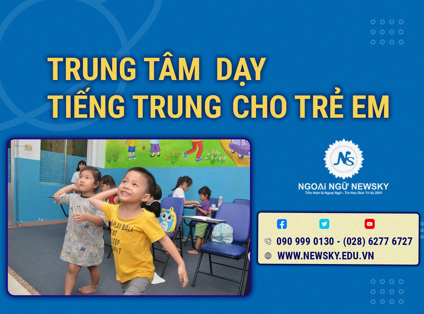 trung tâm tiếng anh cho trẻ em